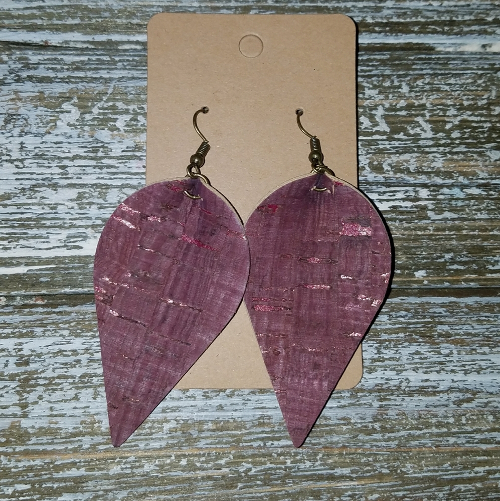 Faux leather Earrings